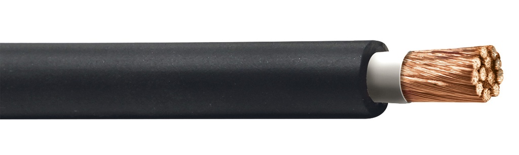 Elektros kabelis 70 mm² PVC, juodas - 50 m (056565, GYS)