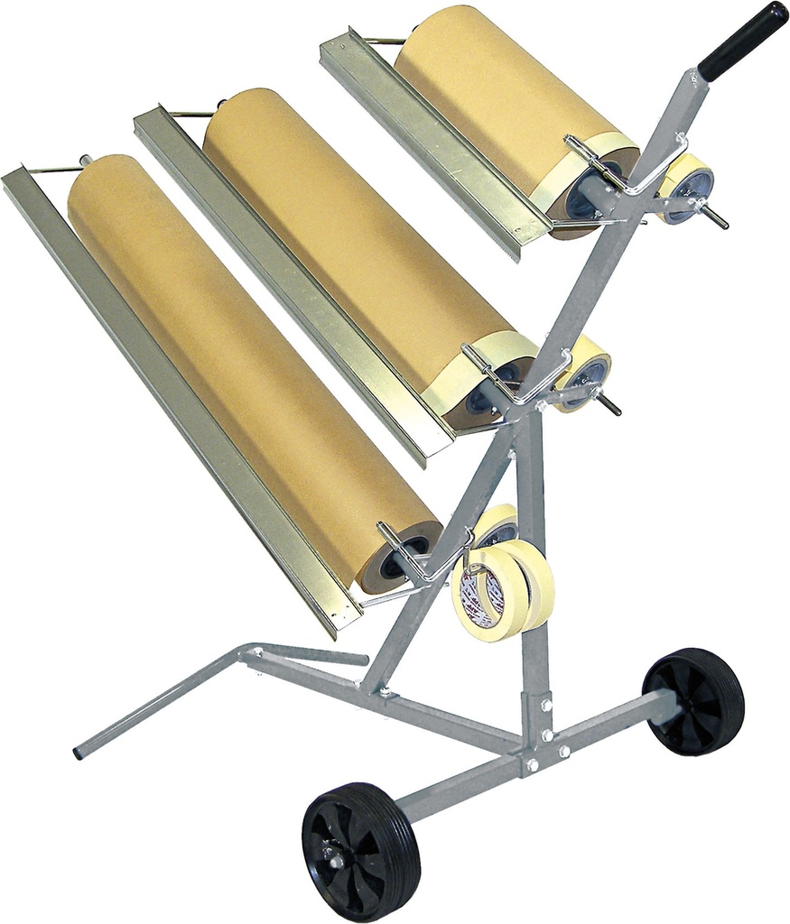 Maskēšanas papīra ratiņi, 3 ruļļi (30 - 60 - 90 cm) (056954, GYS)