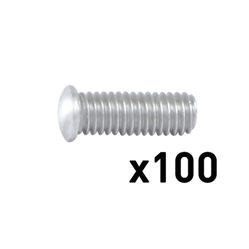 Vītņotas tapskrūves AlMg3 M6×16 mm ARCPULL, 100 gab. (059597, GYS)
