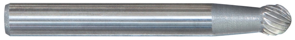 Ball burr Ø5 mm, tungsten carbide, 3 mm shank (063235, GYS)