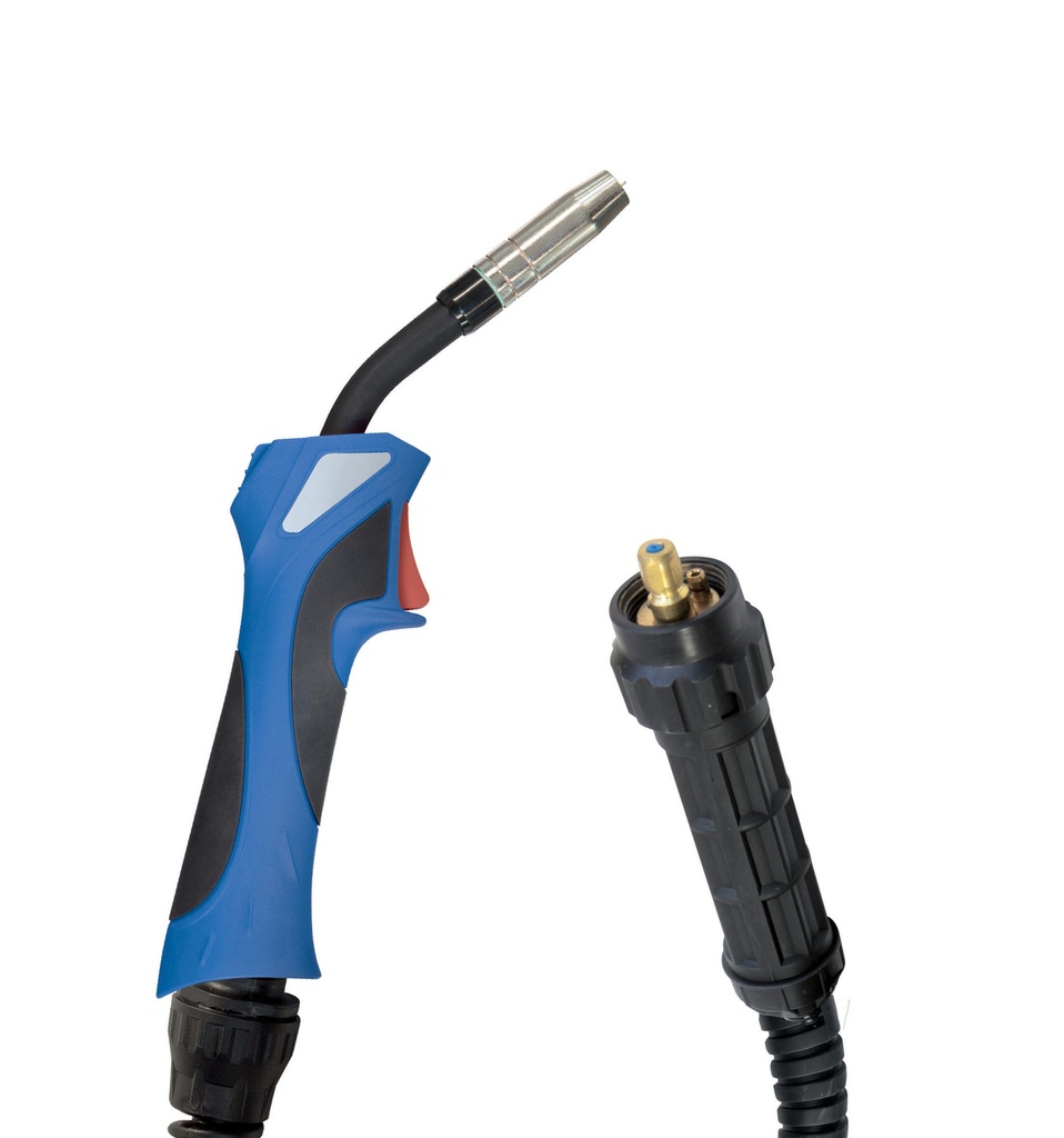MIG deglis 150A - gaisā dzesējams - 3 m - tēraudam (Ø0,8 mm-M6) (063754, GYS)