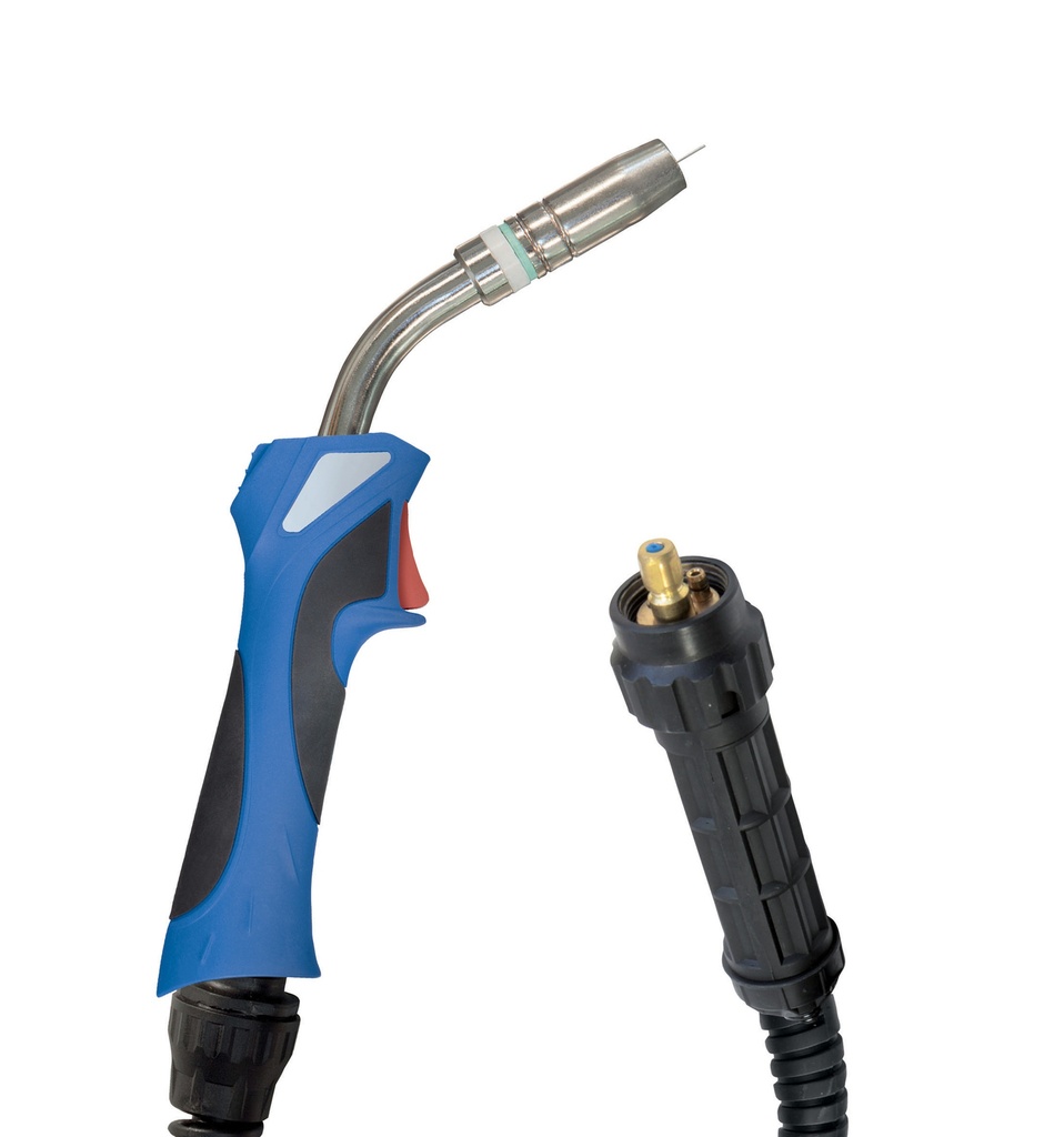 MIG deglis 250A - gaisā dzesējams - 4 m - tēraudam (Ø1,0 mm-M6) (063778, GYS)