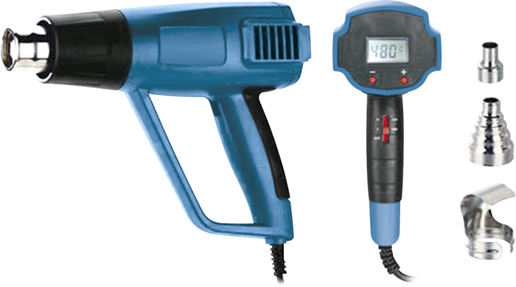 Heat gun (650°C) with digital display (066311, GYS)