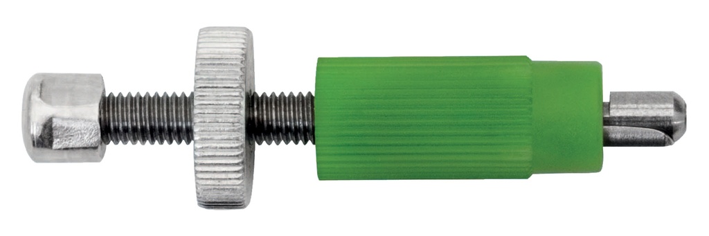 Manuālās skārda skavas - zaļas (10 gab. / Ø4,8 mm) (069688, GYS)