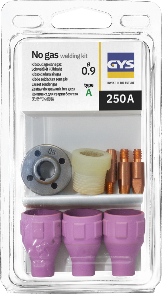 Komplektas NO GAS 250 A, A tipas (072336, GYS)