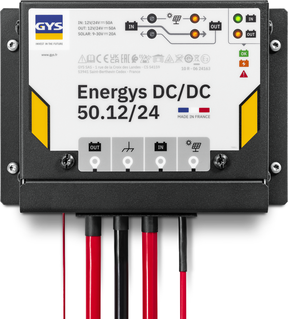 POWER INVERTER ENERGYS DC/DC 50.12/24 (072534, GYS)
