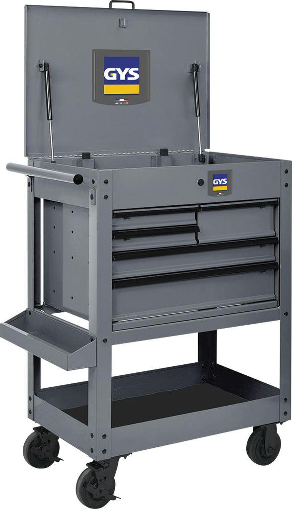 PREMIUM workstation with 5 drawers (076143, GYS)