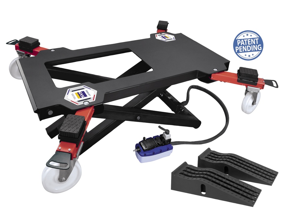 ERGO LIFT 1000 ROLL + WHEEL KIT + 2 RAMPS 160mm (082984, GYS)