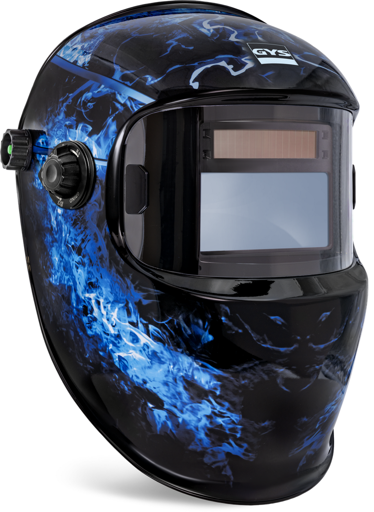 PROMAX 3/5-13 G BLUEWATER TRUE COLOR welding helmet (083158, GYS)