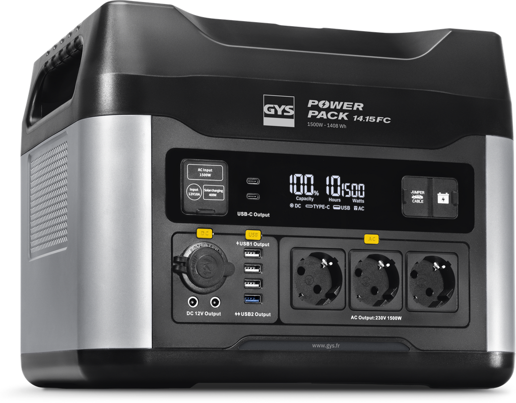 POWER PACK 14.15 FC portable power station (085169, GYS)