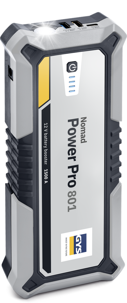 Litija (Li-Ion) palaišanas iekārta (booster) GYS NOMAD POWER PRO 801 (085831, GYS)