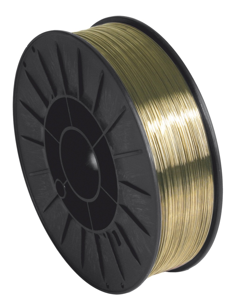 MIG stieples spole CuAl8 Ø1.0 - 15 kg D300 - ERCuAl-A1 / S Cu6100 (086180, GYS)