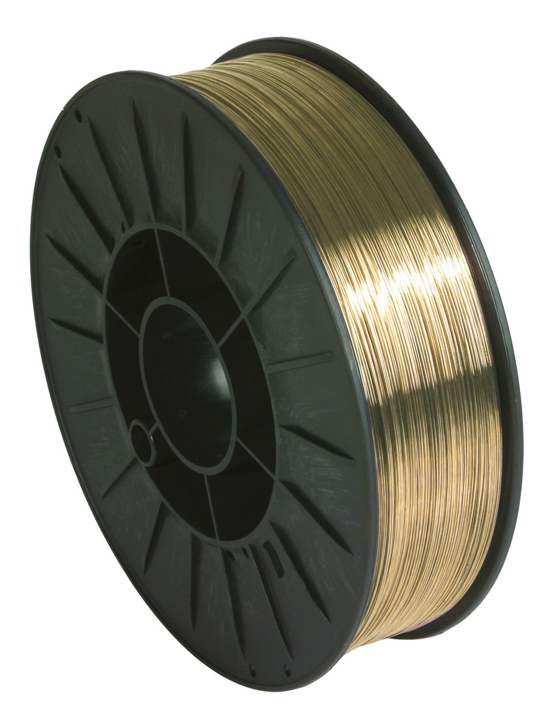 MIG stieples spole CuAl8 Ø1.0 - 5 kg D200 - ERCuAl-A1 / S Cu6100 (086197, GYS)