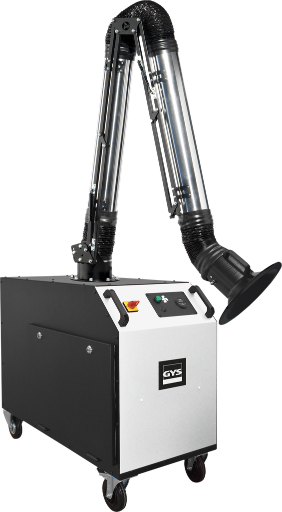 EVO 2.2 RE FUME EXTRACTOR WITH EXTERNAL EXHAUST - 230V + 3m ARM (088375, GYS)