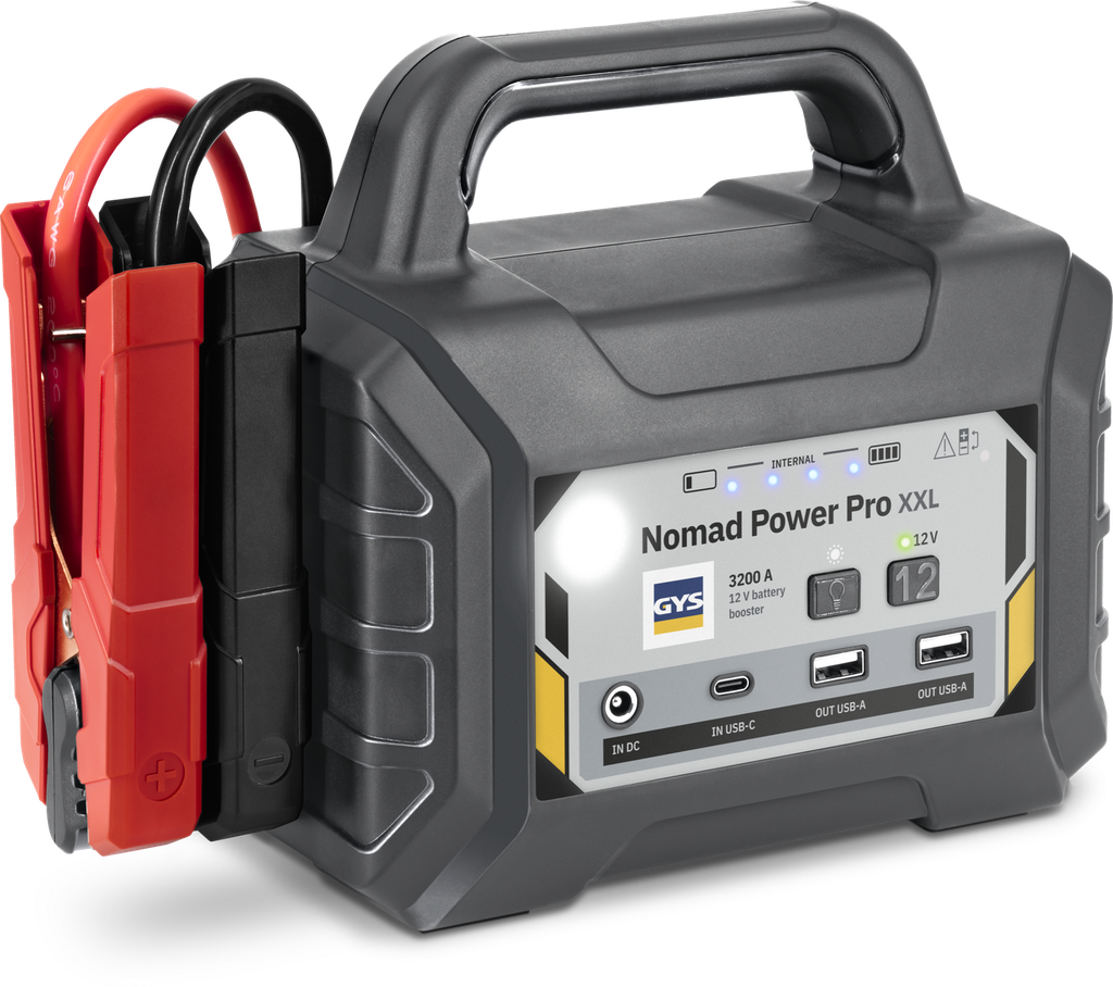 Ličio (Li-Ion) paleidimo priemonė (booster) GYS NOMAD POWER PRO XXL (088924, GYS)
