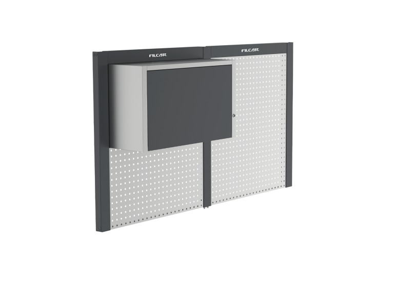 Vertikali panelė su dviguba pakabinama spintele H1145 MONO, 2000 mm, Filcar (ELA-200-WF001, FILCAR)