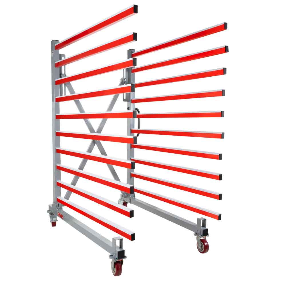 Mobile extendable trolley (TAW140, HOLZMANN)