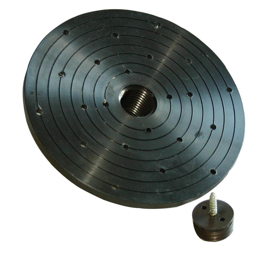 faceplate with screw chuck 200mm, M33 PSE200