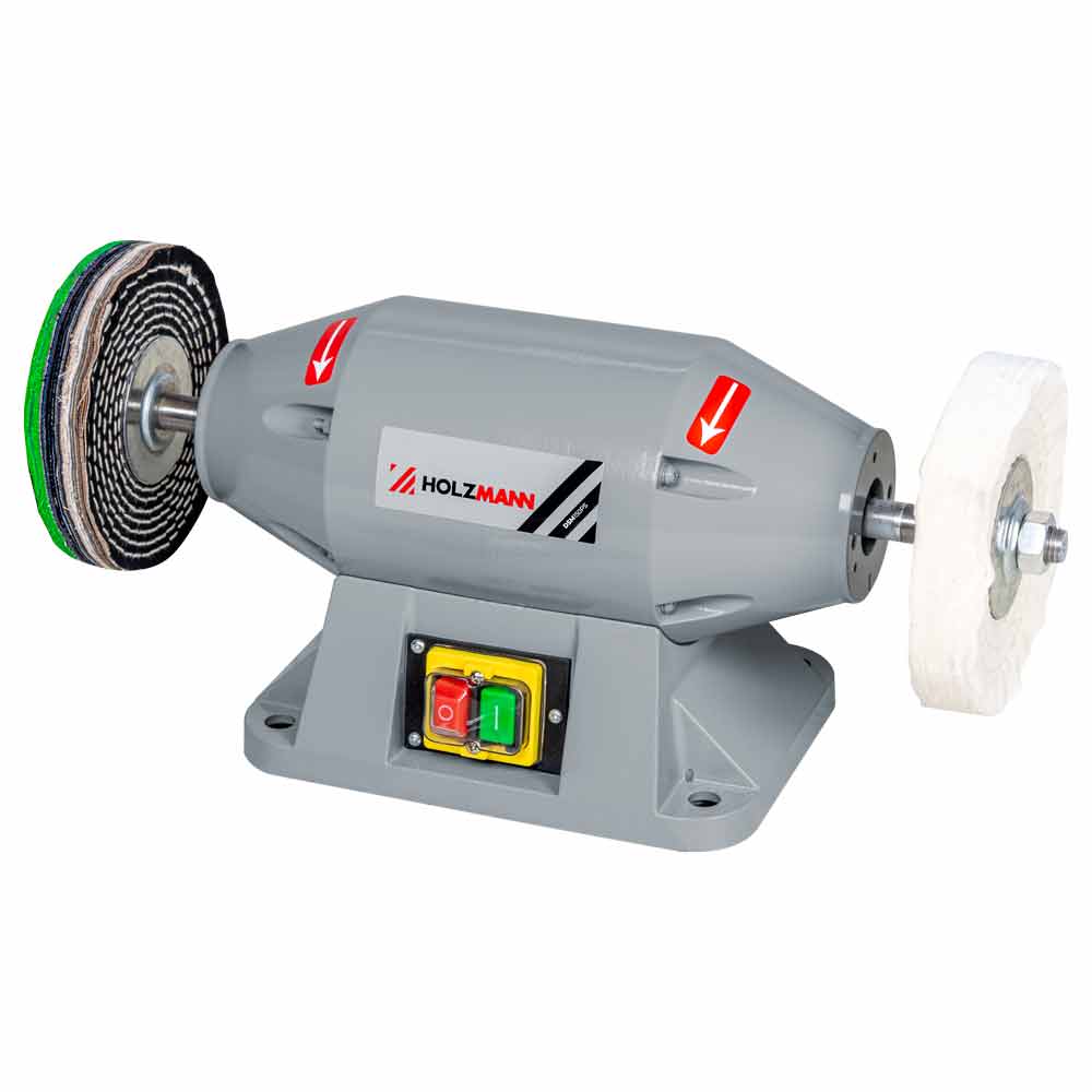 Poliravimo staklės 150 mm, 230 V (DSM150PS_230V, HOLZMANN)