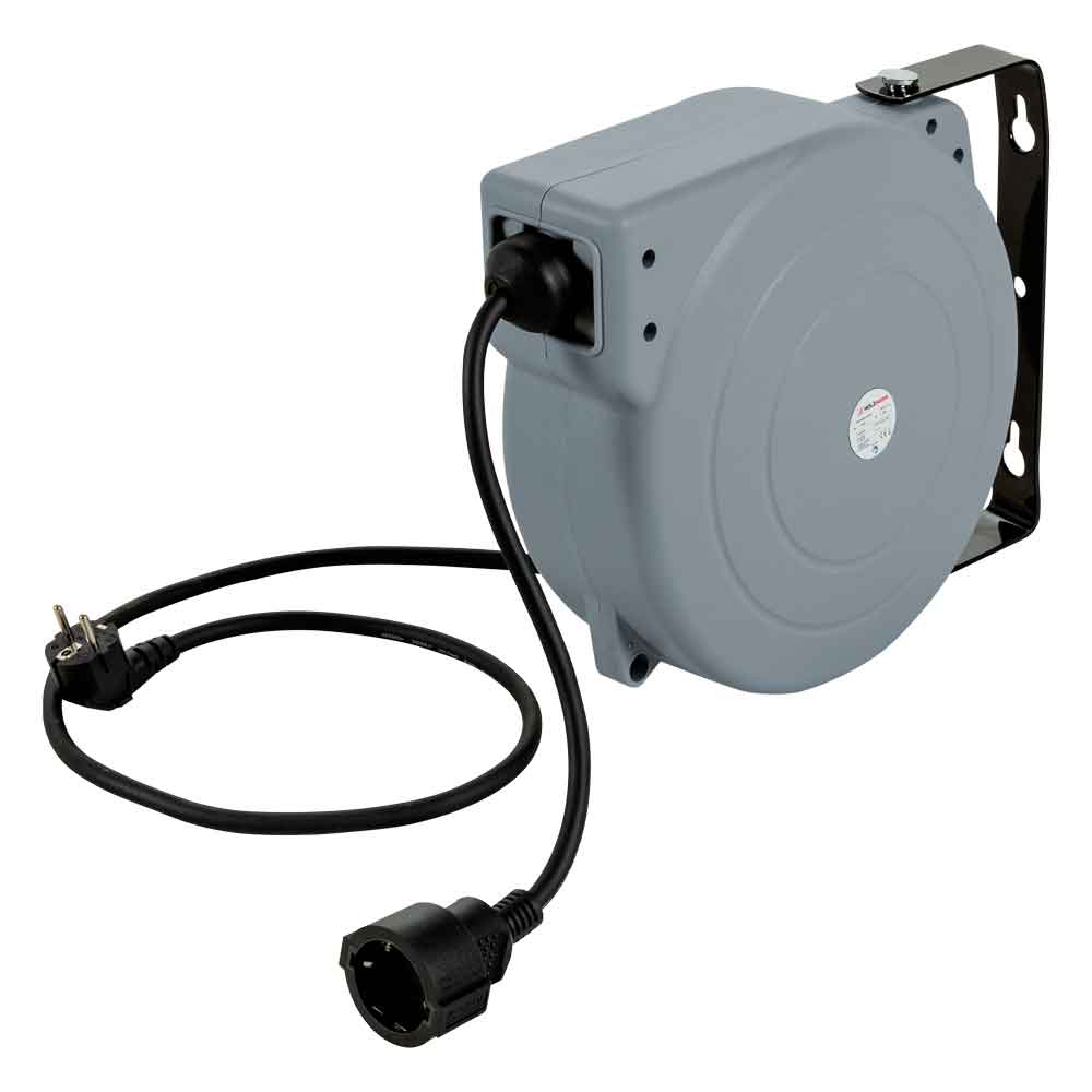 Elektrības kabeļa spole 15m (EKR15M_230V, HOLZMANN)