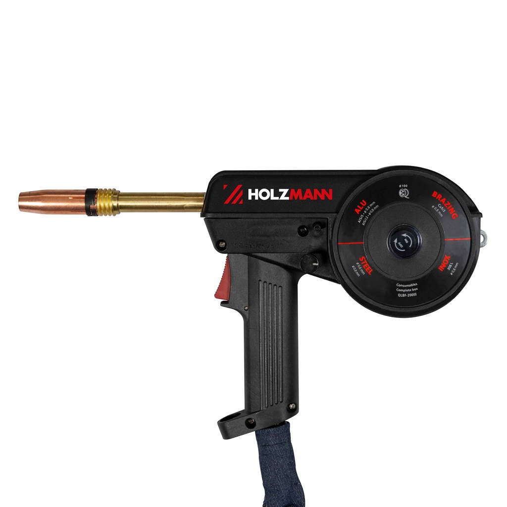 Spool gun with 8 m hose package (HMSG8M, HOLZMANN)