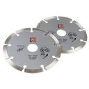 Dimanta griešanas disks, 125 mm (2 gab.) (WS125DTS, HOLZMANN)