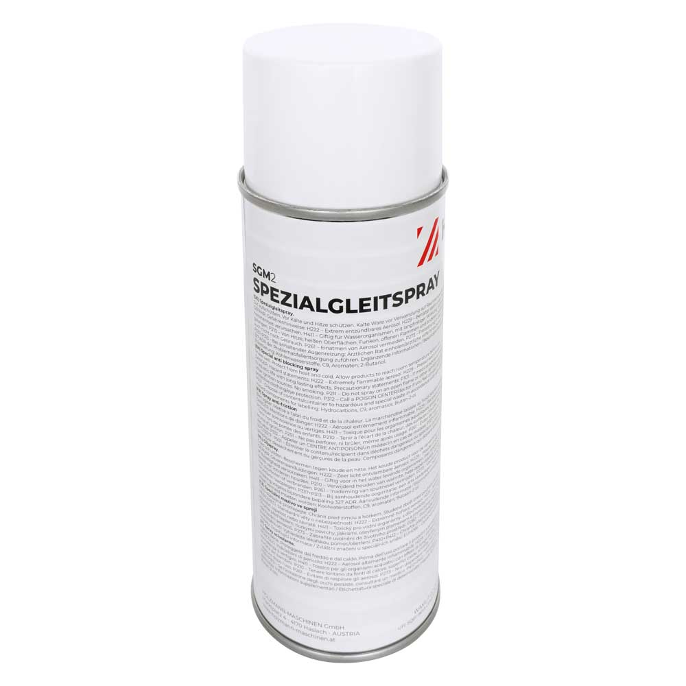 Special gliding agent spray for woodworking machines 400 ml (SGM2, HOLZMANN)