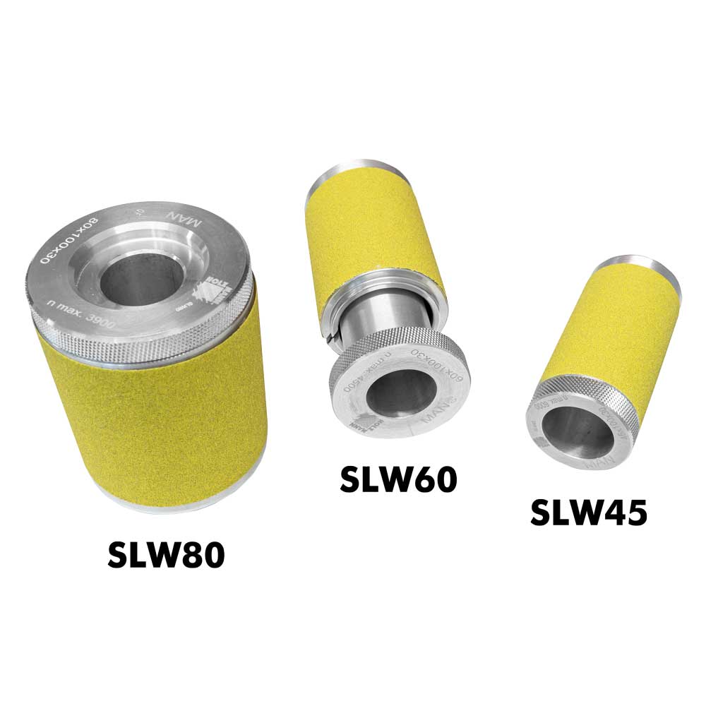 Slīpēšanas veltnis Ø45mm 45x100x30mm SPG 80mm (SLW45, HOLZMANN)