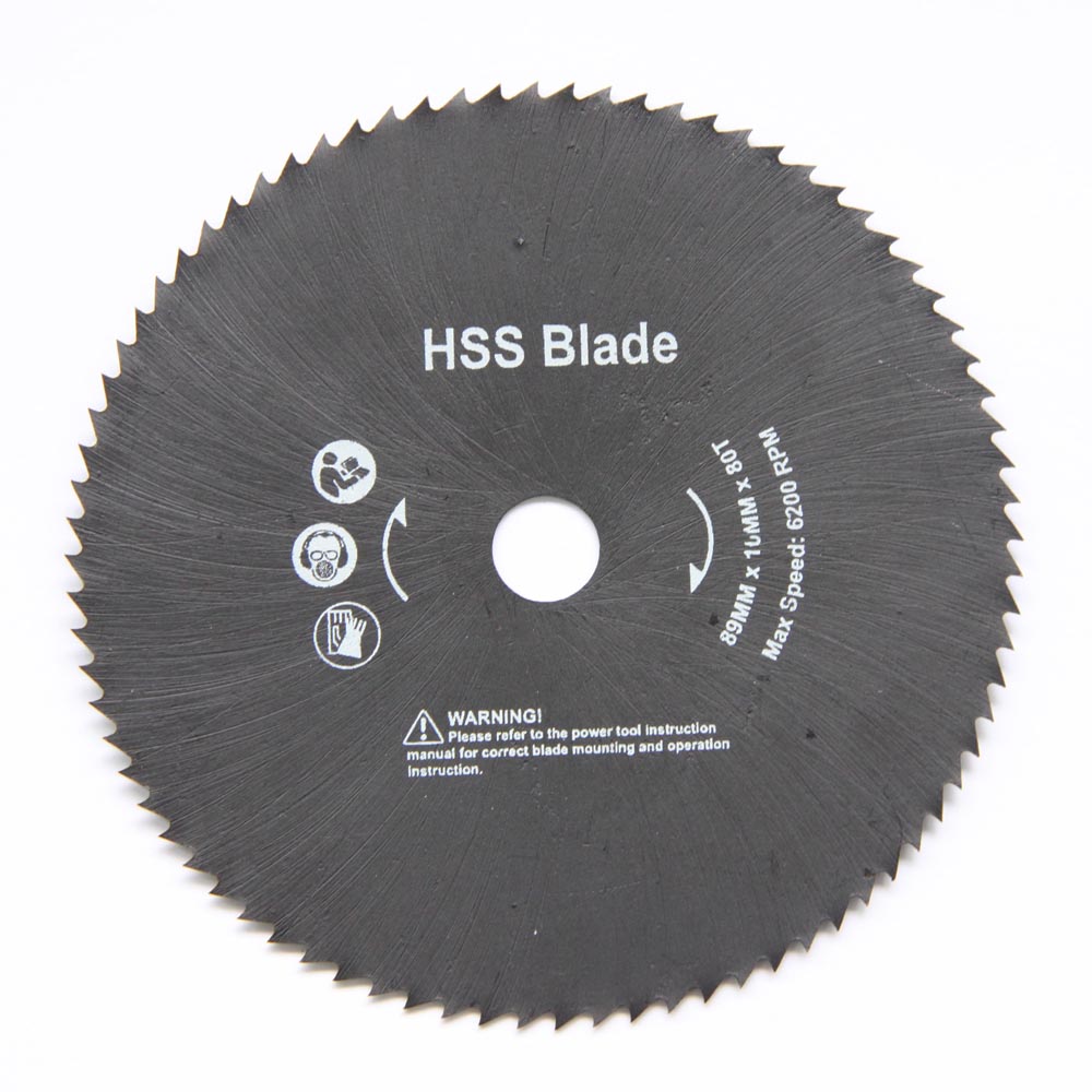 HSS pjūklo diskų komplektas Ø 89mm (KSB8910HSS/2, HOLZMANN)