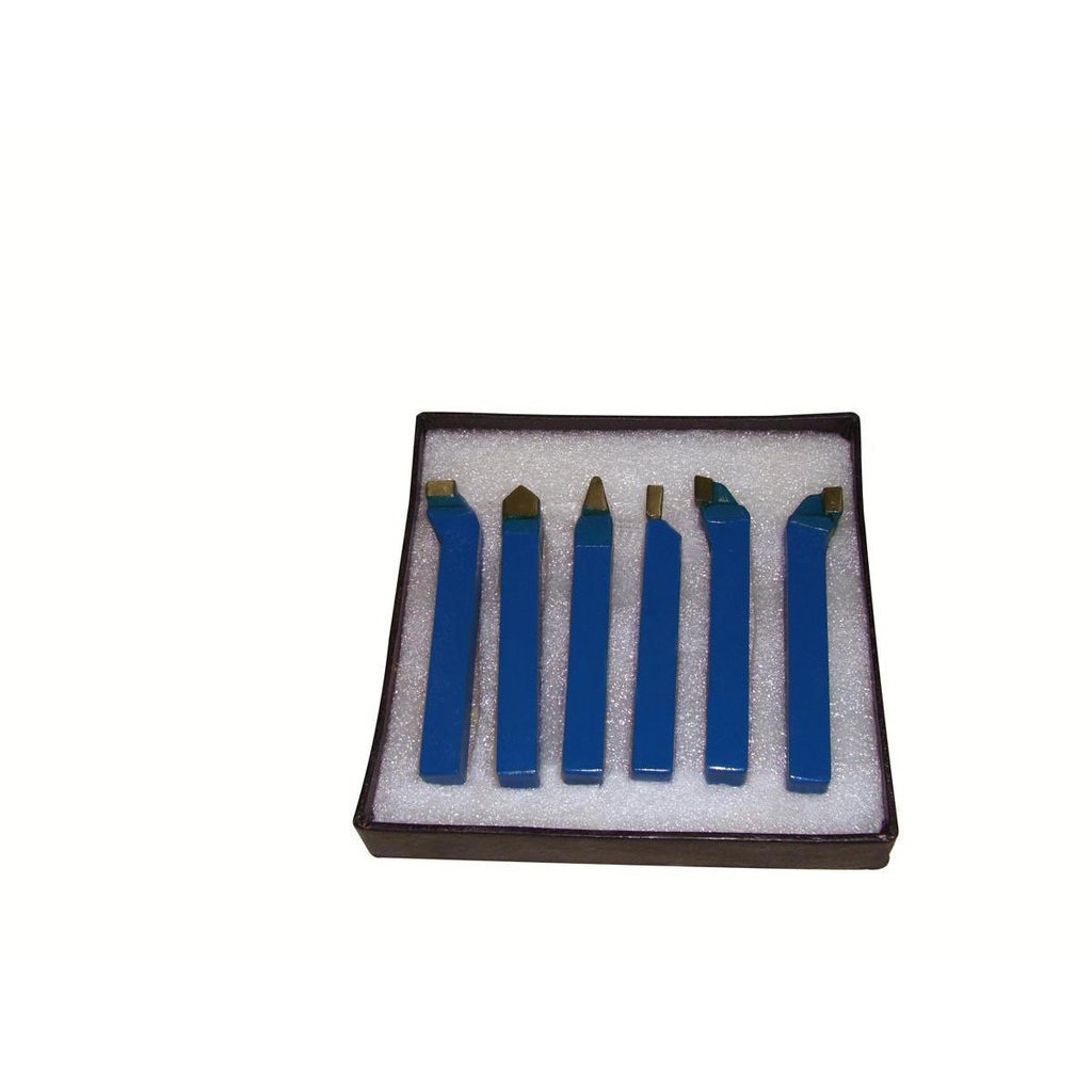 Virpošanas griežņi, 6 gab., 12 mm kāts (6TLG12, HOLZMANN)