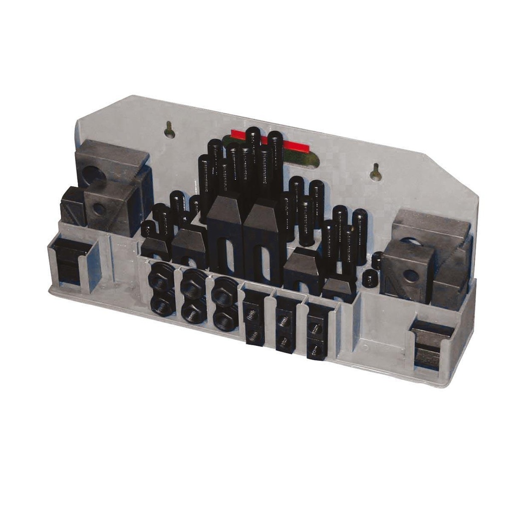 Universal clamping kit, 52 pcs, 12 mm (52TLG12, HOLZMANN)