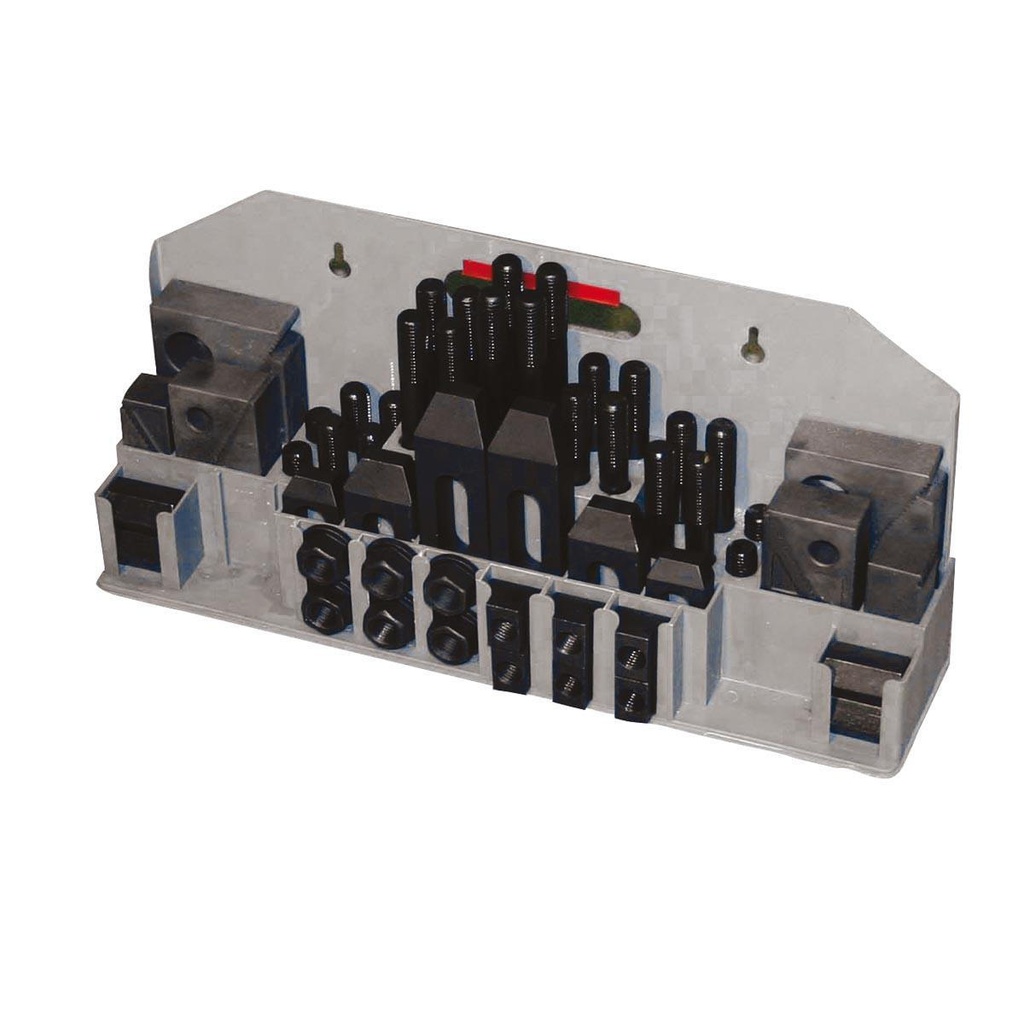 Universal clamping kit 52 pcs., 14 mm (52TLG14, HOLZMANN)
