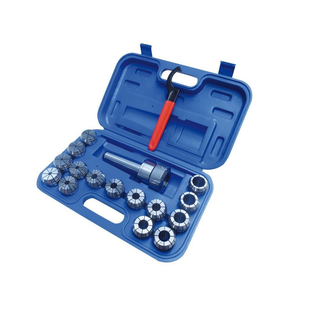 combined chuck set 3 - 25mm ER40 ISO40 (SZSISO40ER40, HOLZMANN)