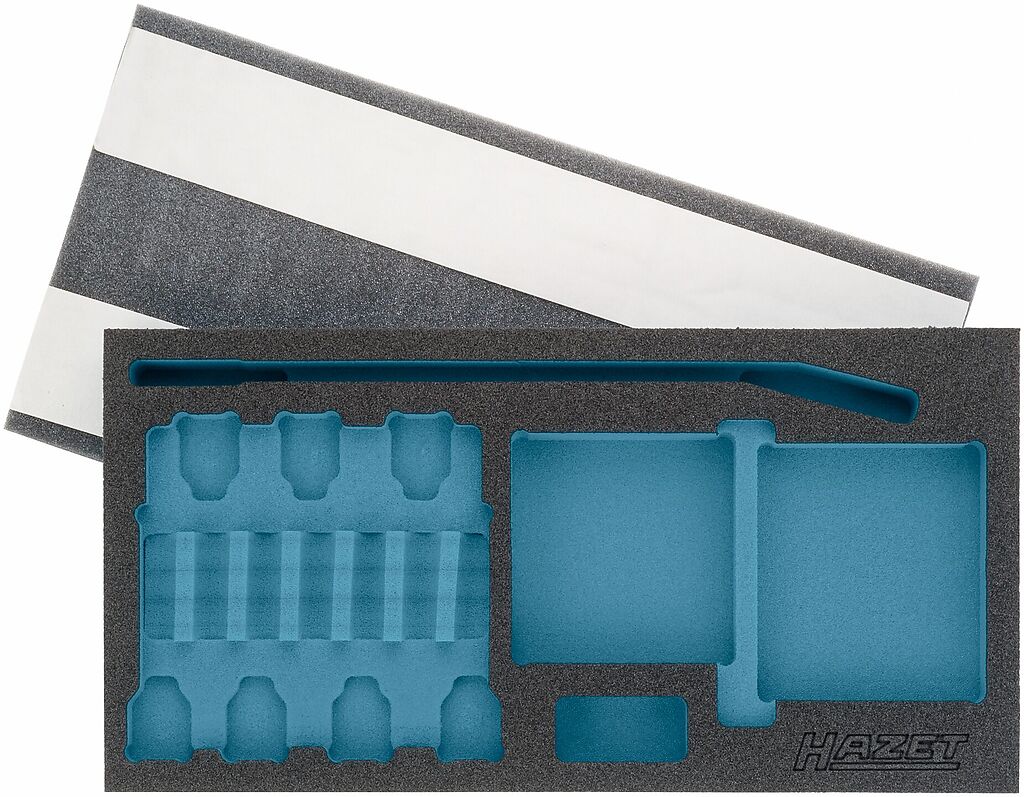 Two-component foam tool insert 345×170×50 mm (163-256L, HAZET)