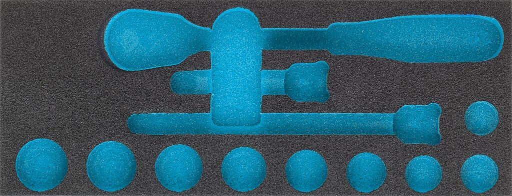 2-component soft foam insert 163-454L, HAZET
