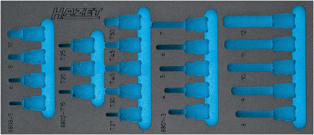 2-component soft foam insert 163-571L, HAZET