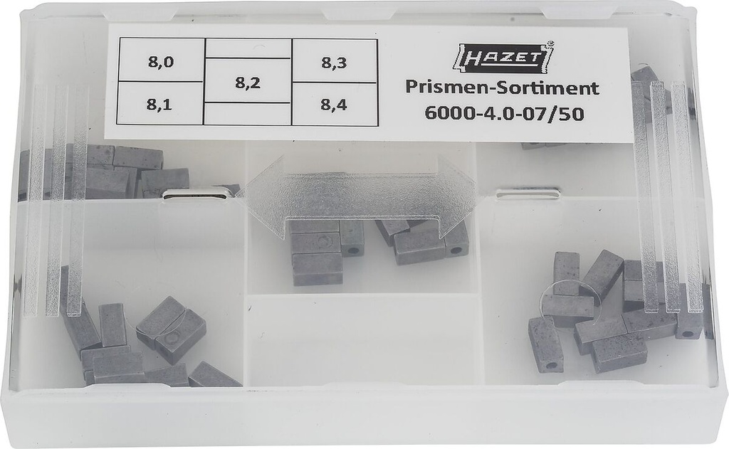 Prizmu komplekts dinamometriskajai atslēgai (6000-4.0-07/50, HAZET)