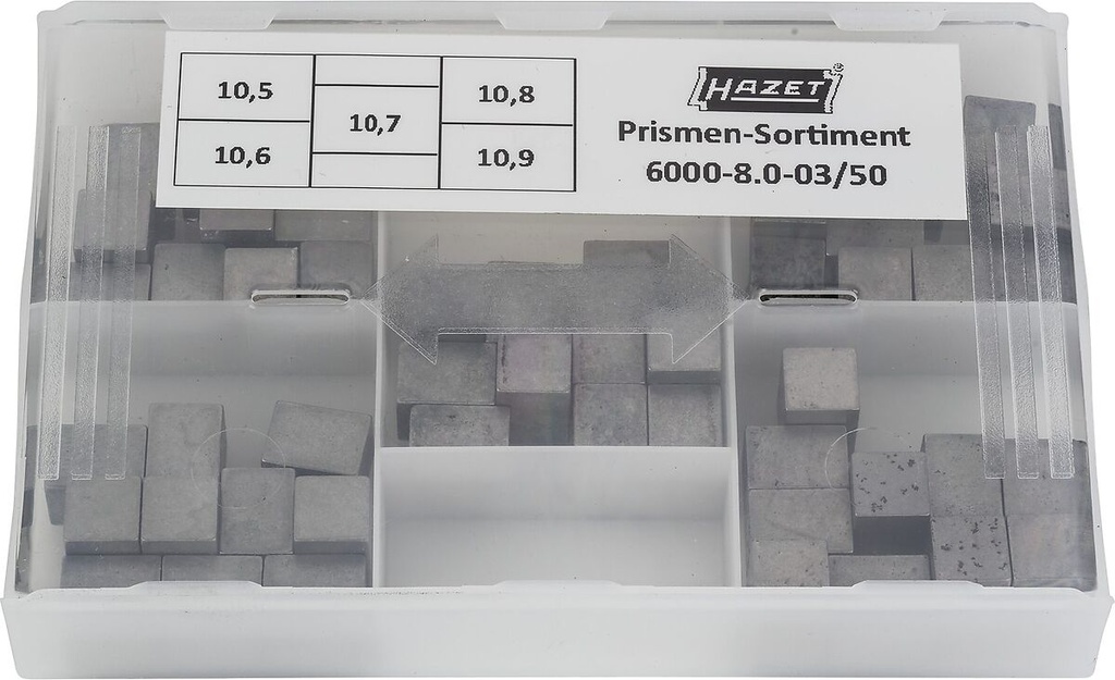 Prism set for torque wrench (6000-8.0-03/50, HAZET)