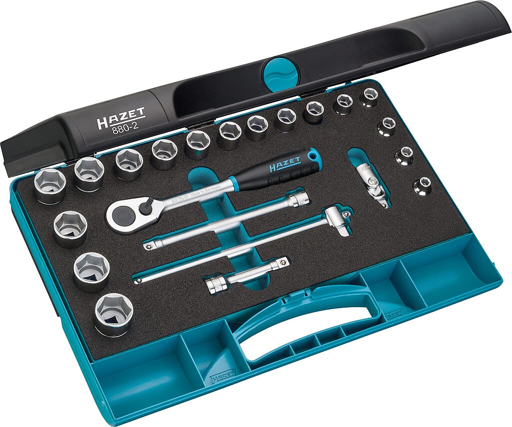 Socket set (880-2, HAZET)