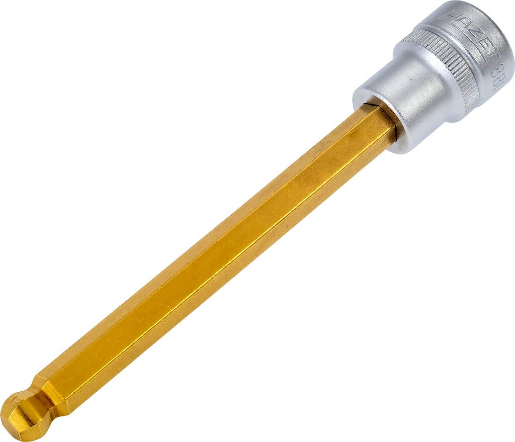 Gara sešstūra uzgaļa galva ar lodveida galu 8 mm (8801KK-8, HAZET)