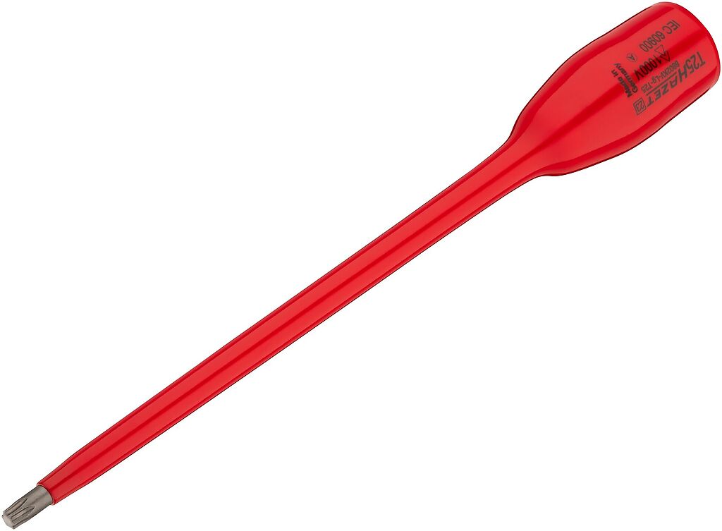 Izoliuota ilga galvutė su TORX antgaliu T25, 1000 V (8802KV-LG-T25, HAZET)