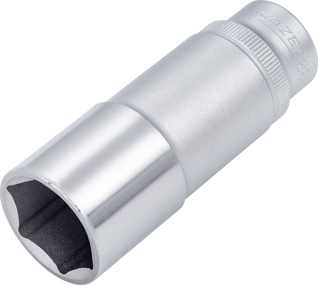 Sešstūra muciņa, gara, 20 mm, 3/8 collas (880LG-20, HAZET)