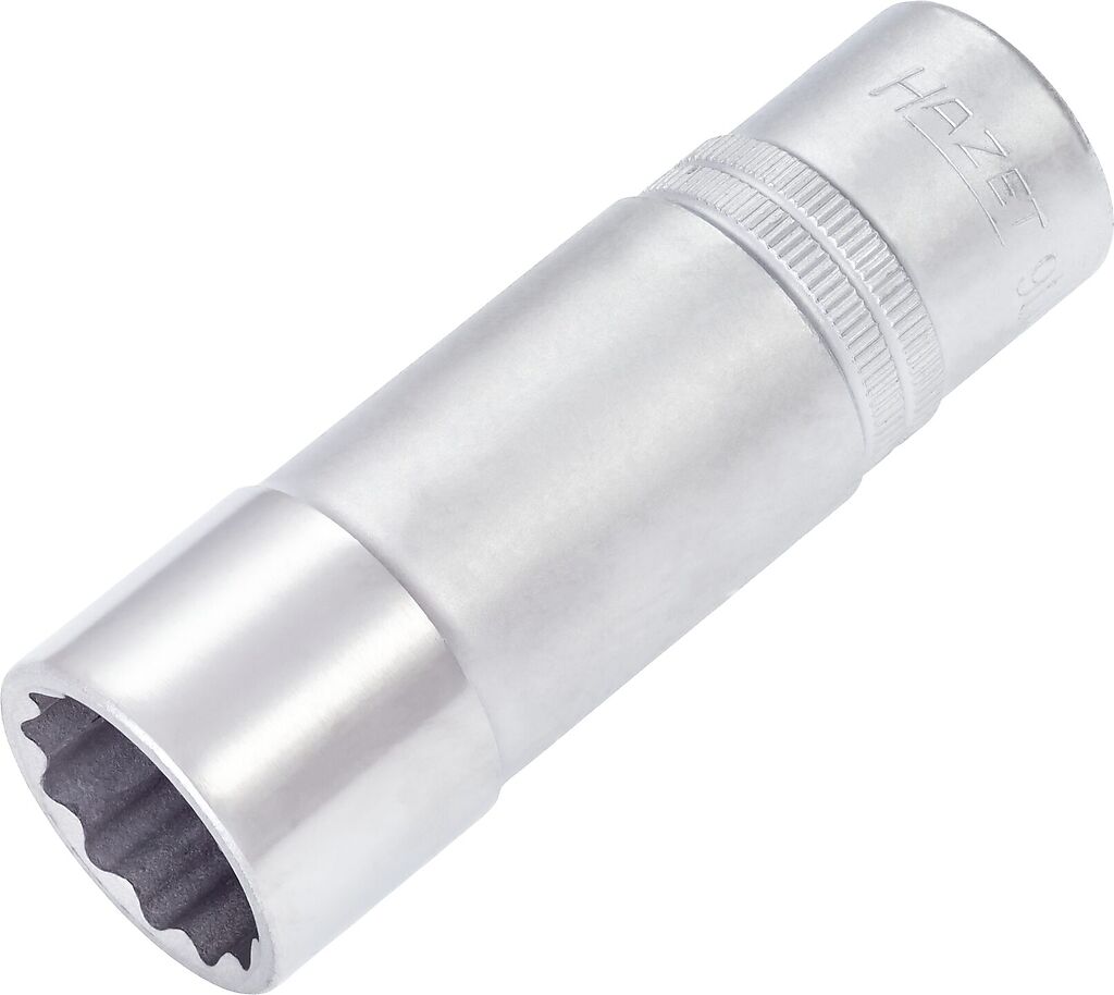 Muciņa 1/2 collas, 12-stūru, garā, 20,8 mm / 13/16 collas (900TZ-20.8-13/16, HAZET)