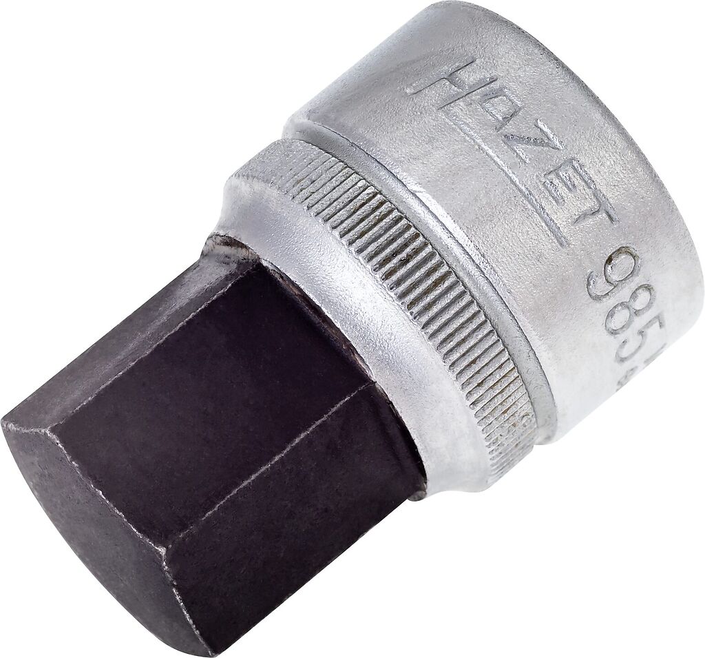 Uzgriežņu galva ar sešstūra uzgali 19 mm (985-19, HAZET)