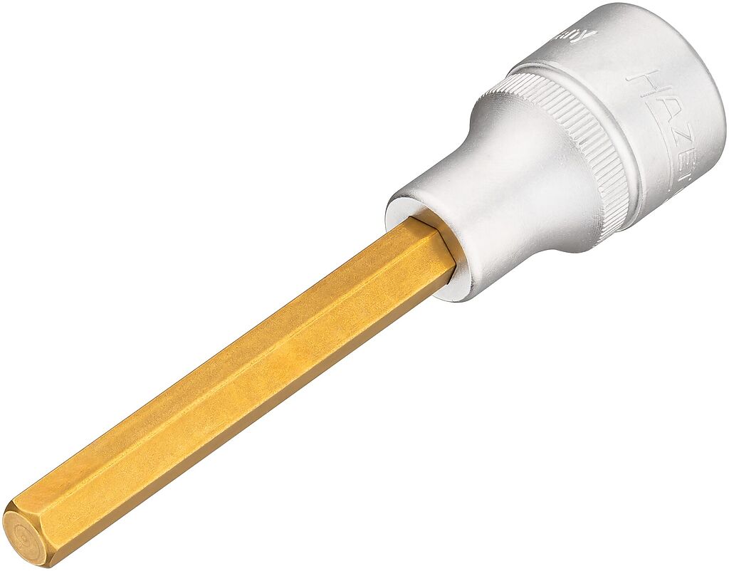 Muciņa ar sešstūra uzgali 8 mm, 1/2 collas, gara (986L-8, HAZET)