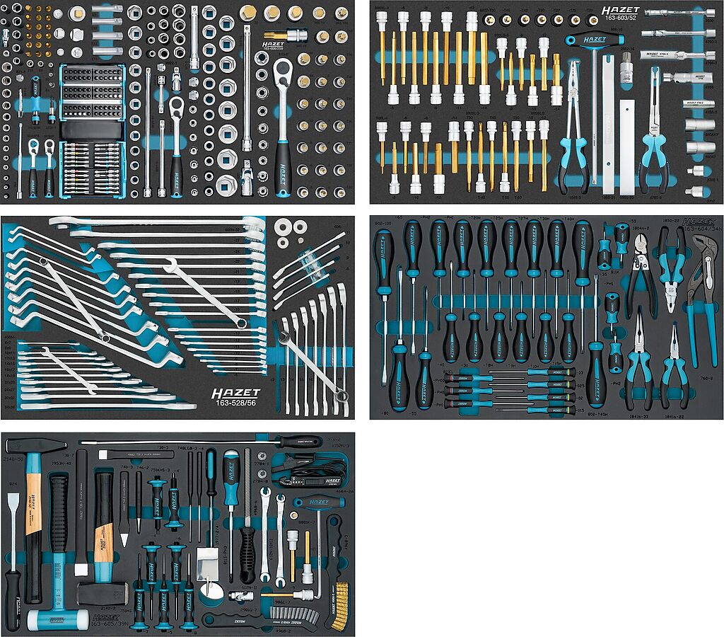 Instrumentu komplekts (0-179NXL/440, HAZET)