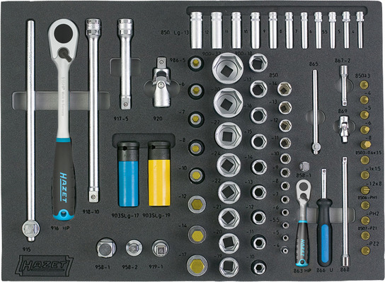 Instrumentu komplekts BMW (163-104/77-BMW, HAZET)