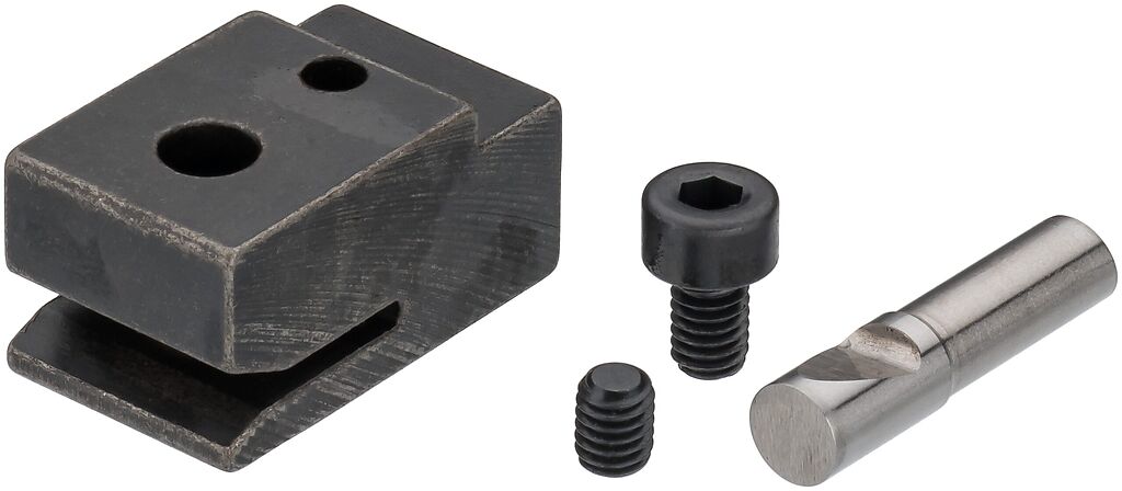 Punch and Die Plate Set 5 mm for 1964-50 Hole Punch Pliers (1964-050, HAZET)