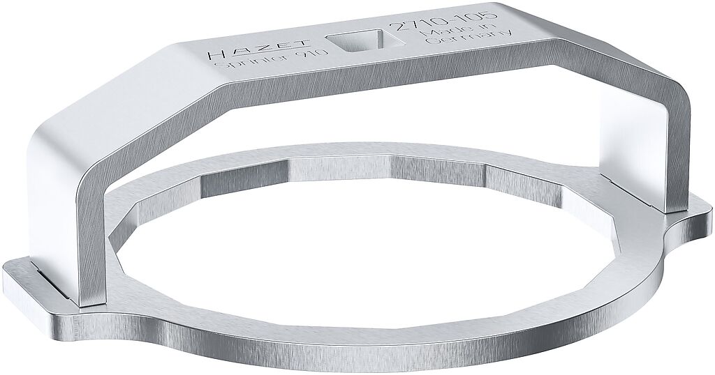 Tool for spring strut fixing nut, 106 mm (2710-105, HAZET)