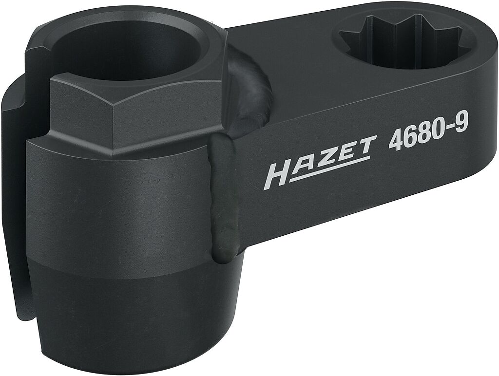 Exhaust probe socket, size 19 mm, length 66 mm 4680-9, HAZET